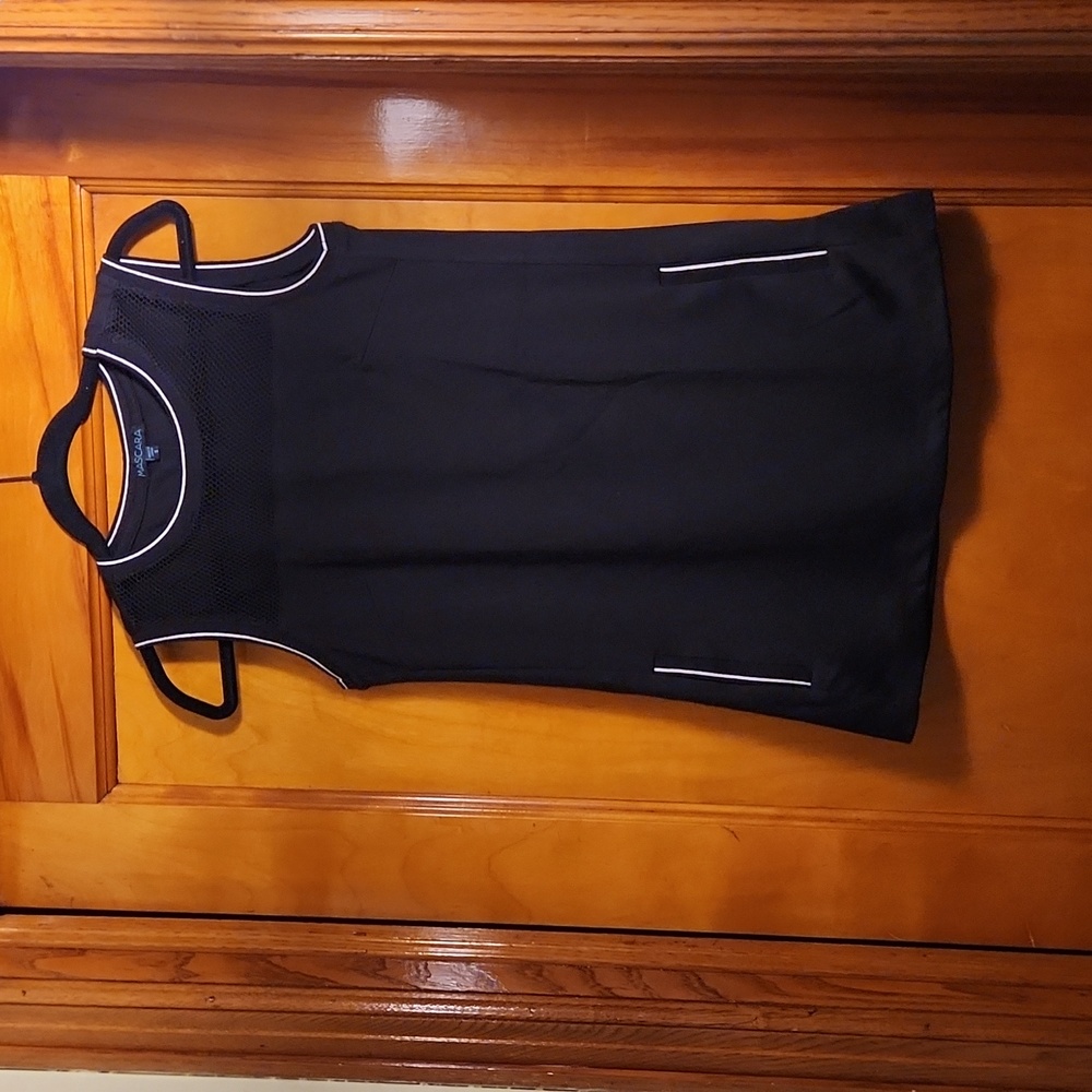 Mascara Ladies Black Sleeveless Top  Size M
